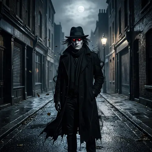 Evil Alter Ego in the Night: A Haunting Encounter