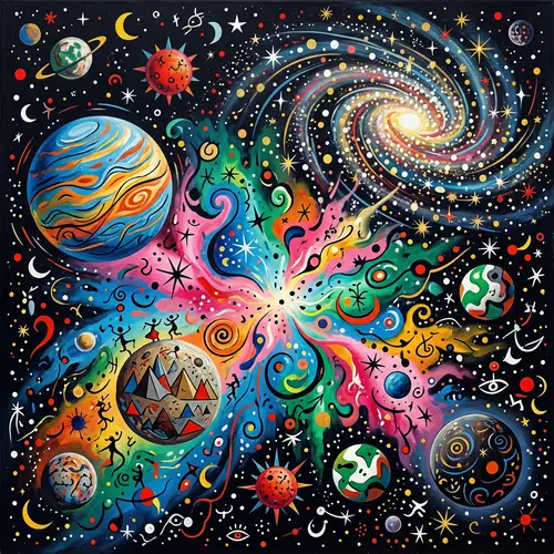 Stunning Cosmic Landscapes: Nebulae & Planets