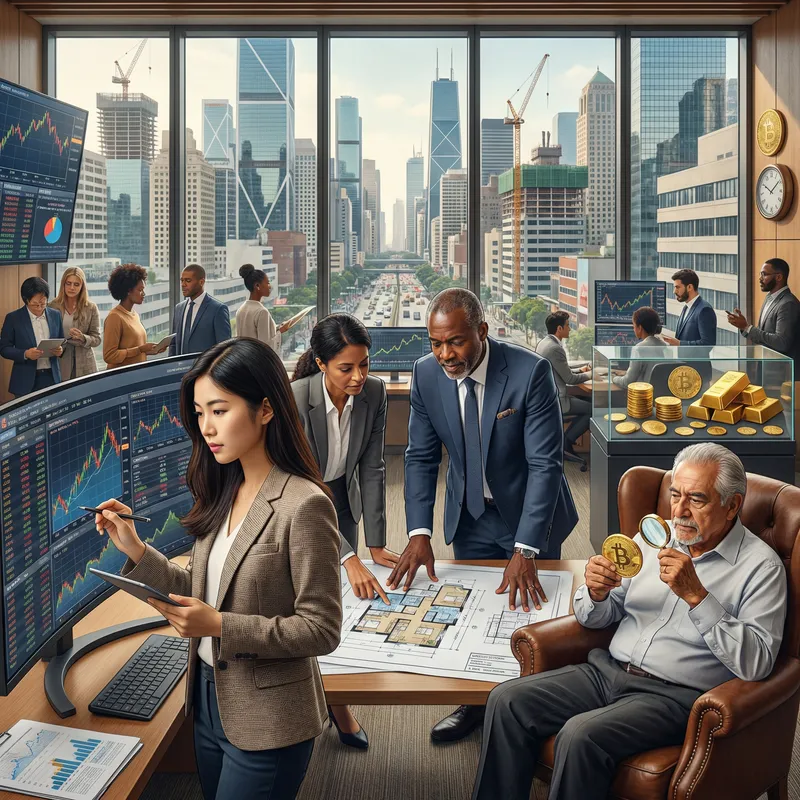 Investments: Stock Market, Real Estate, Gold Compared