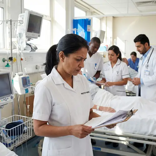 Master Nursing Pro - Experienced South Asian Female Nurse