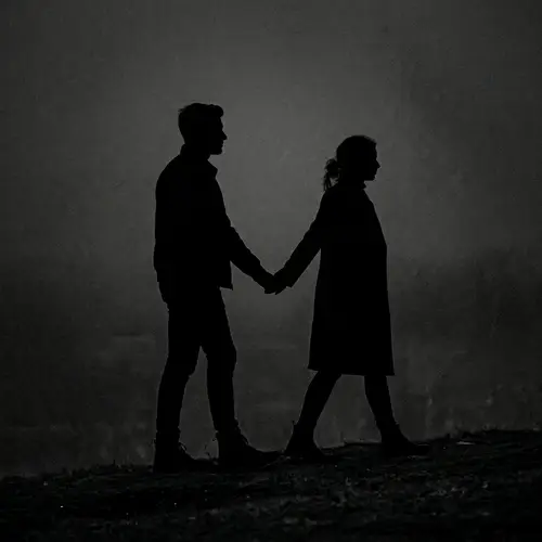 Silhouette Male and Female Bodies