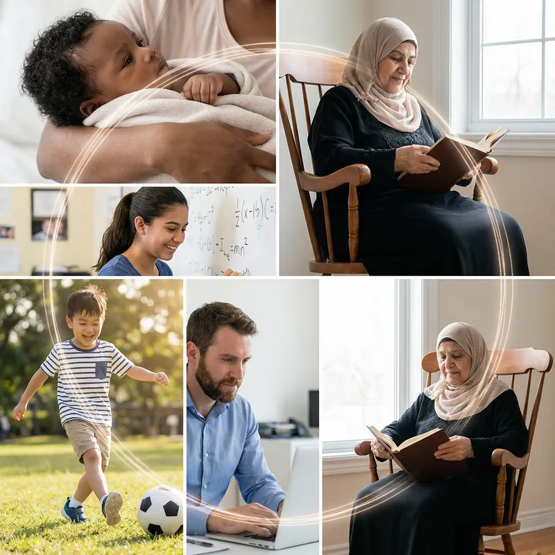 Life Cycle of a Human Being: Infancy to Elderly Harmony