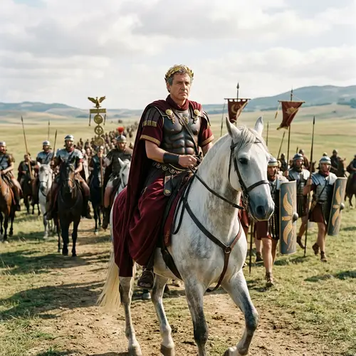 Marcus Aurelius on Horse: Majestic Emperor of Ancient Rome