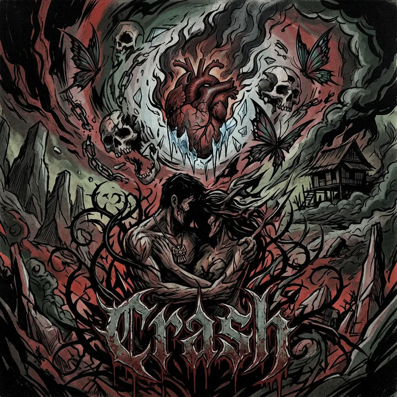 Crash: Heavy Metal Song Art by Filipino Band Crash: Heavy Metal Song Art by Filipino Band
