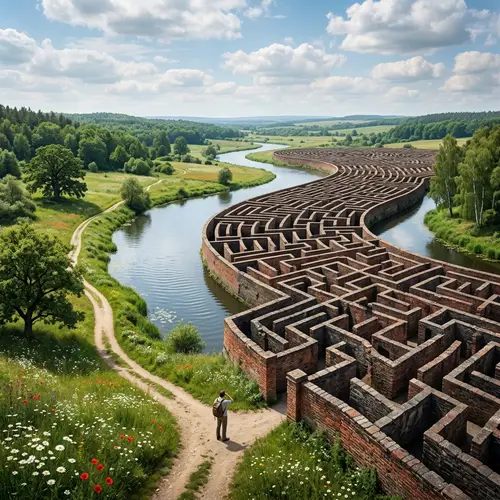 Simplicity vs Complexity: Life's Duality Illustrated