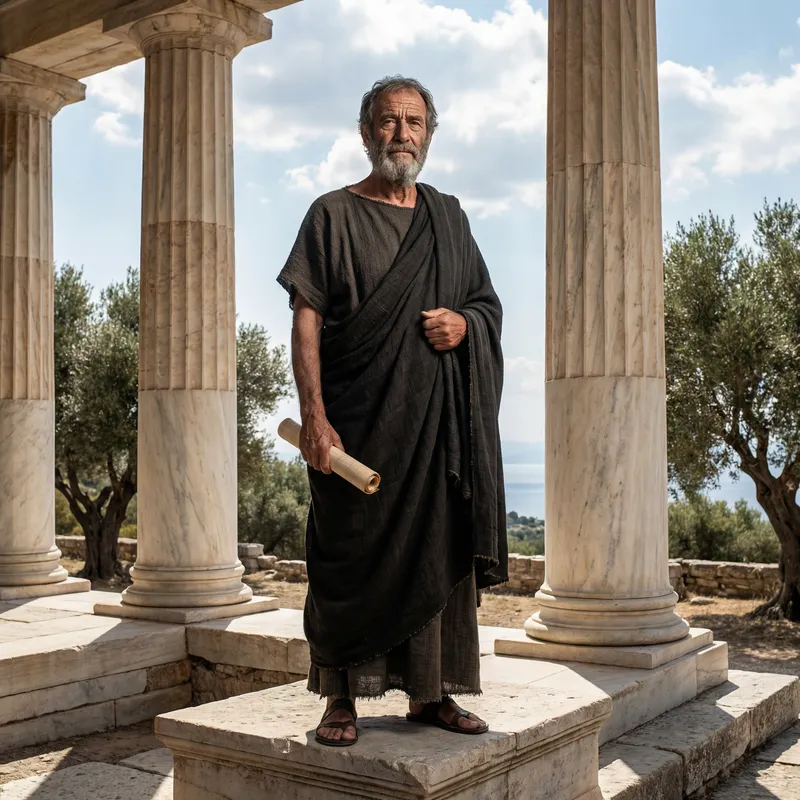 Majestic Epictetus | Classical Philosopher Portrait Majestic Epictetus | Classical Philosopher Portrait