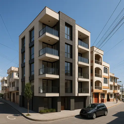 Elegant Residential Building with Modern Touch