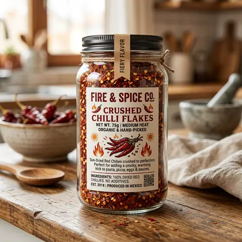 Chilli Flake Labelling Guide