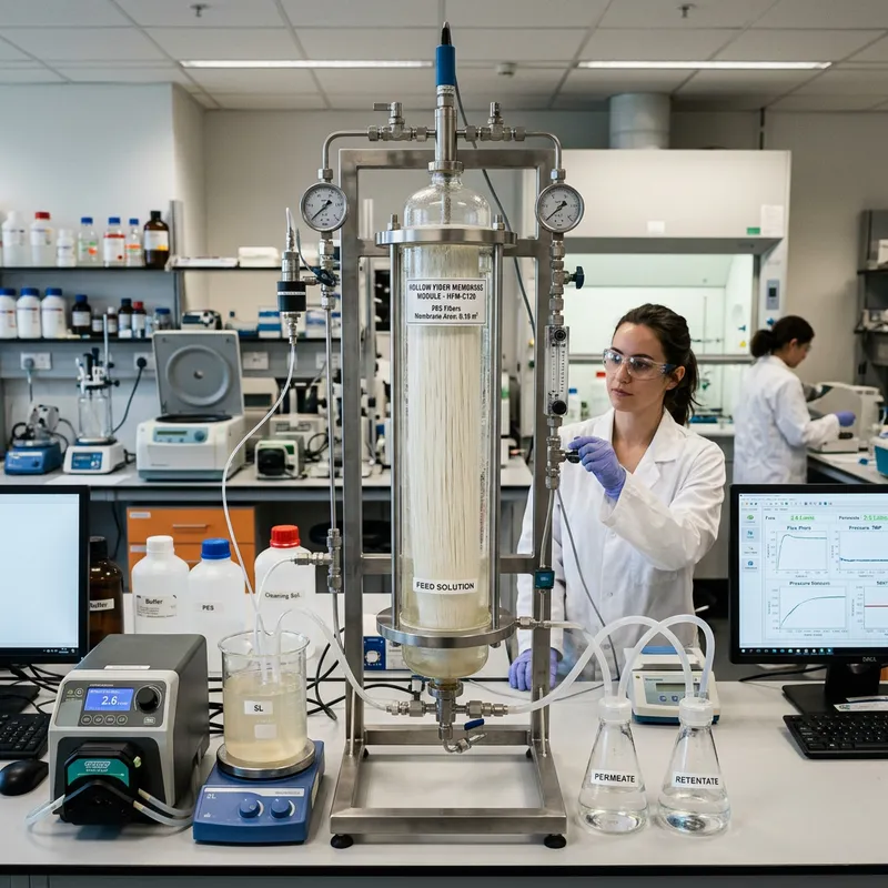 Laboratory Hollow Fiber Membrane Column | Advanced Technology