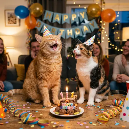 Happy Birthday from My Singing Cats