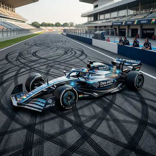 F1 Car Meets Data & AI: A Racing Revolution