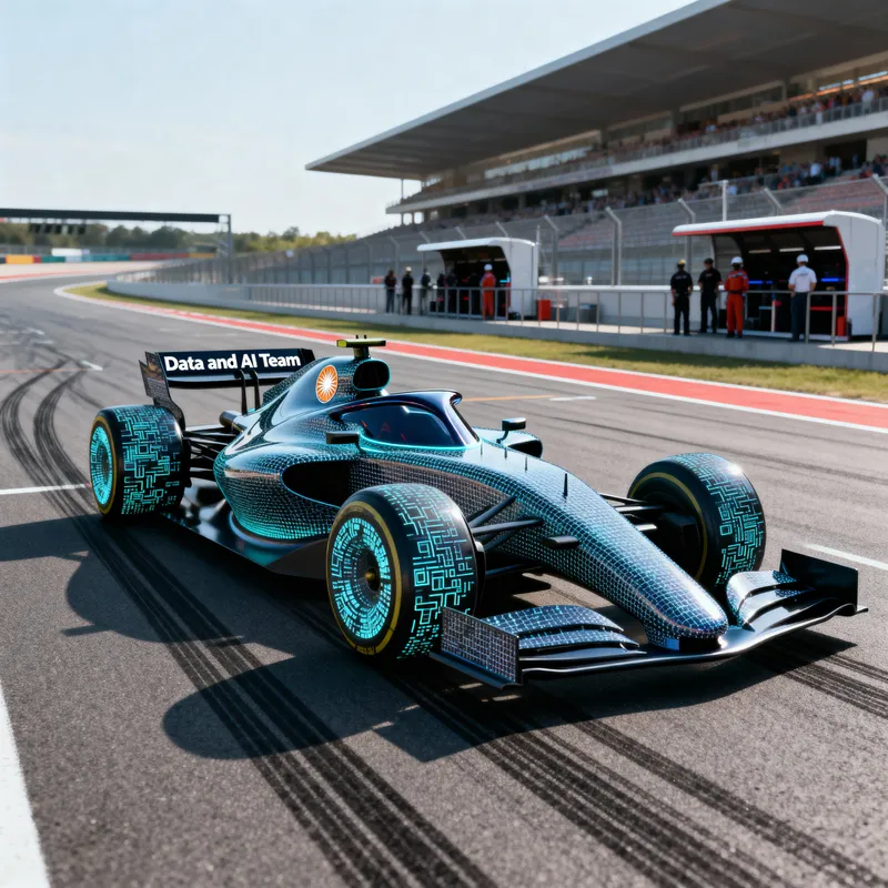 F1 Car Meets Data & AI: A Racing Revolution
