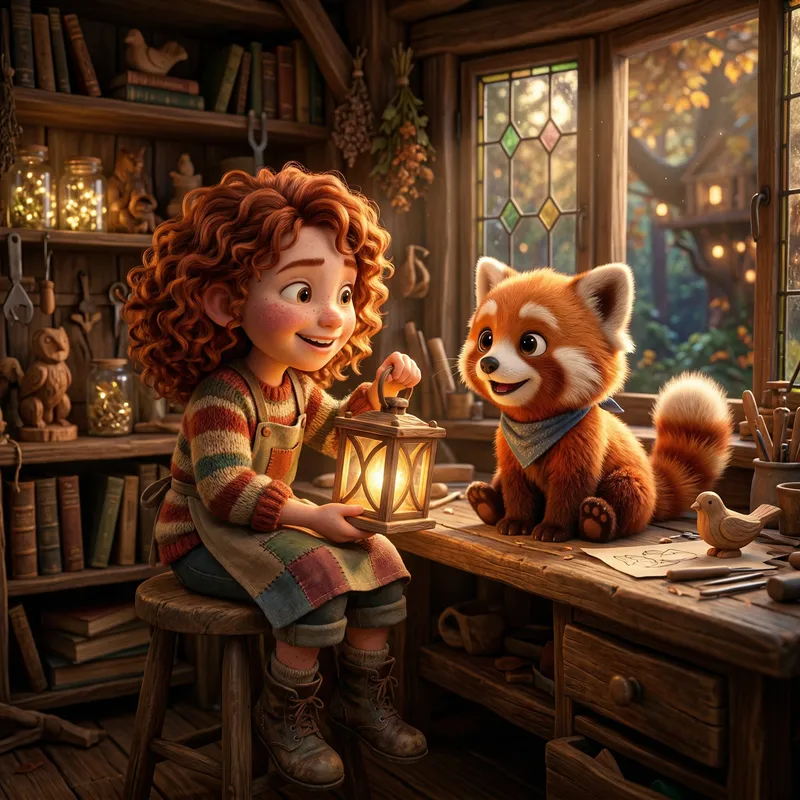 Charming Pixar-Style 3D Animation Charming Pixar-Style 3D Animation