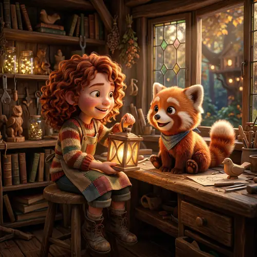 Charming Pixar-Style 3D Animation