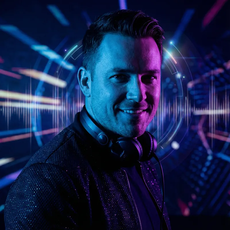 Striking DJ Portraits | Unique Artistic Style