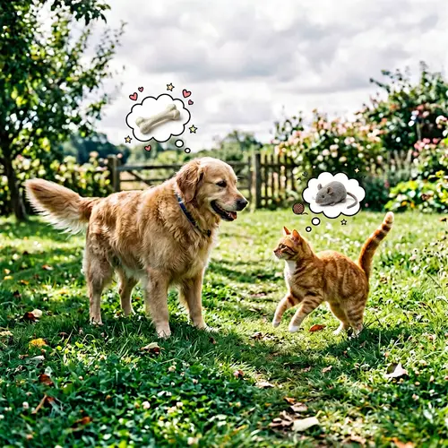 Dog vs Cat: A Friendly Disagreement Scene