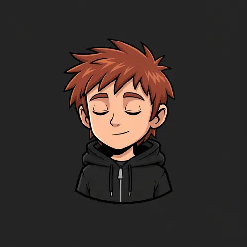 Stylish Cartoon Character Illustration