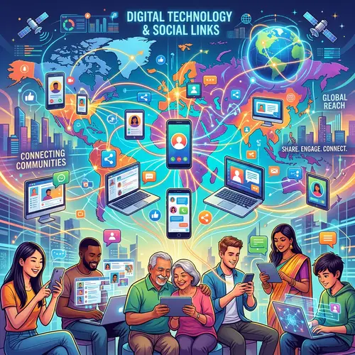 Digital Connectivity: Bridging Technology and Social Links