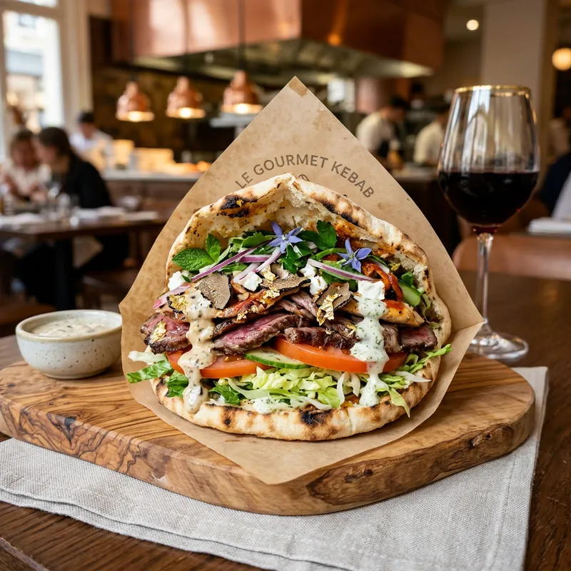 Luxurious 100 Euro Kebab – A Culinary Delight Luxurious 100 Euro Kebab – A Culinary Delight