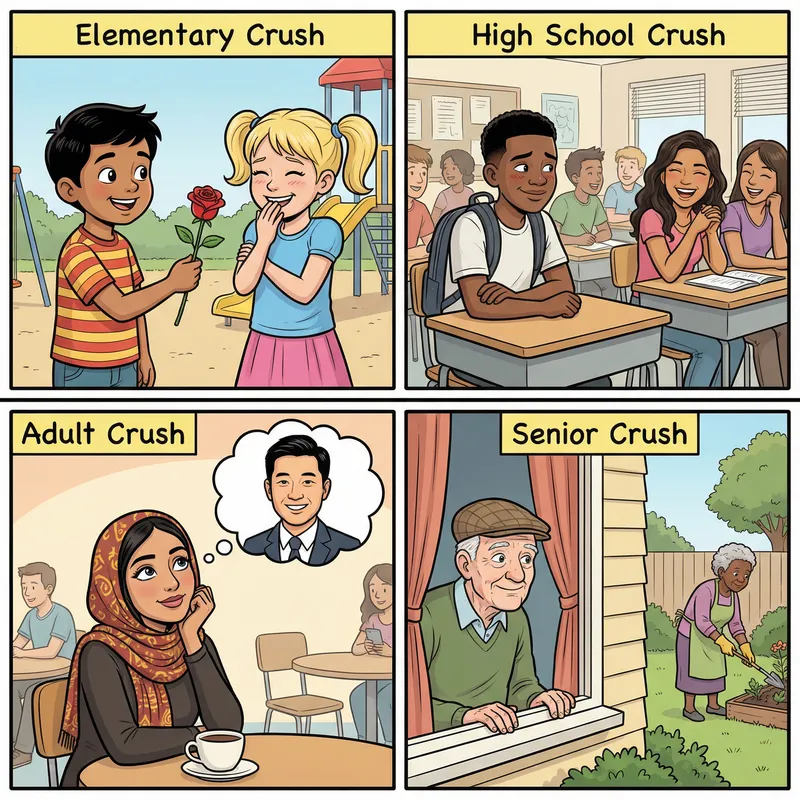 Funny Comics Depicting Crush Situations Funny Comics Depicting Crush Situations