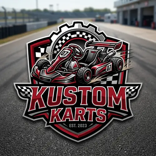 Kustom Karts Logo Design