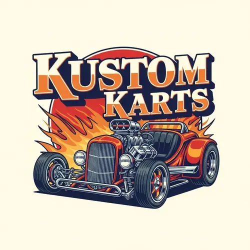 Kustom Karts Logo Design