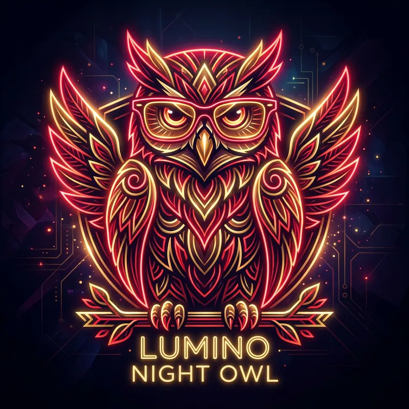 Vibrant Red & Gold Owl Artwork | Graphic Design Inspiration Vibrant Red & Gold Owl Artwork | Graphic Design Inspiration