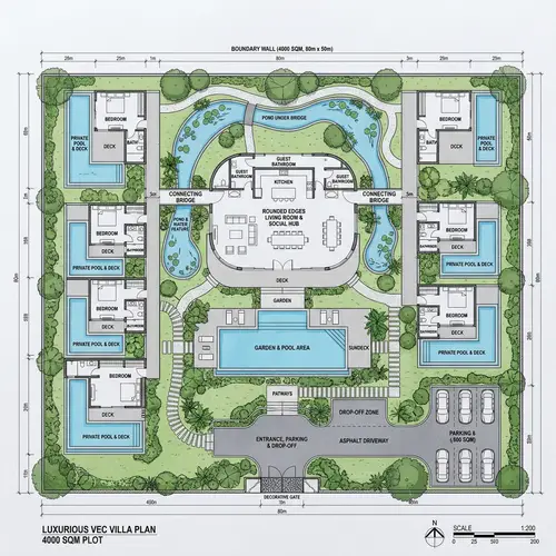 Stunning Villa Layout with Unique Features