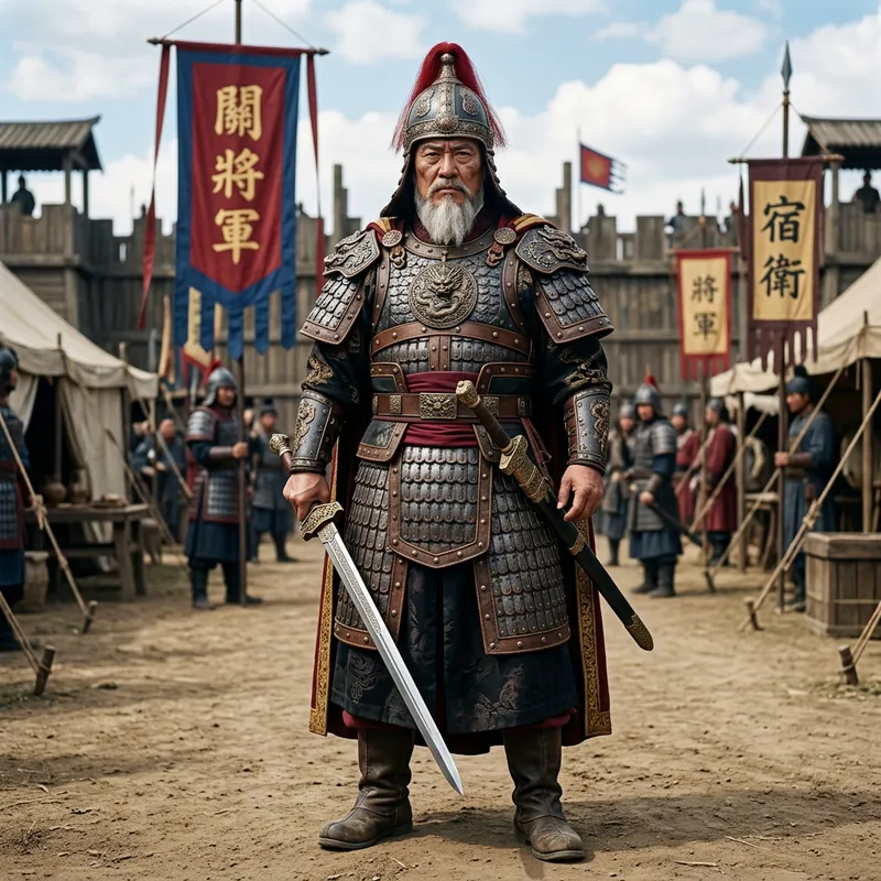 Mighty Ming Dynasty General Portrait | Ancient Chinese Warrior