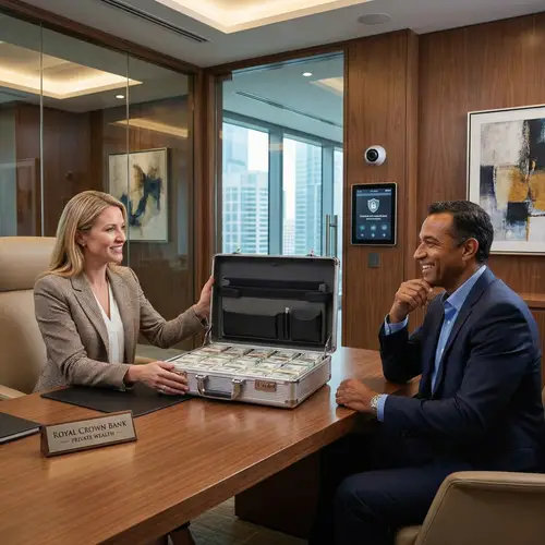 Financial Freedom Journey: Two Million Crowns Exchange Scene