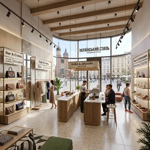 Stylish Ultramodern Retail Store in a Picturesque City | Luxury Ukrainian Brands