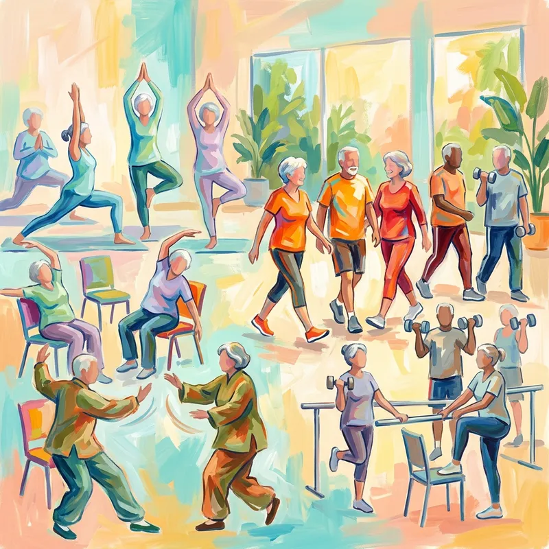 Exercises for Seniors: Diverse Activities & Energizing Movements