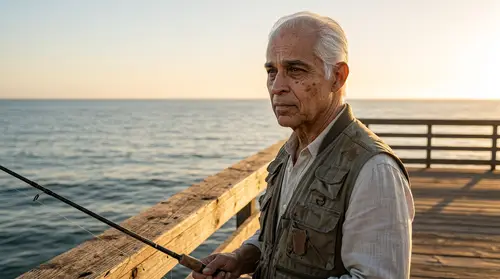 90-Year-Old Wilmer Valderrama: A Fishing Journey