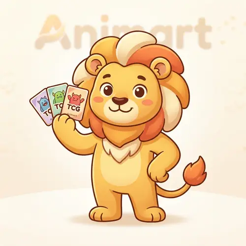 Elegant Lion Mascot Design Inspired by Animart