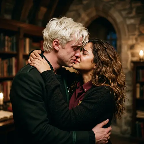 Emotional Encounter of Characters from Magical Saga