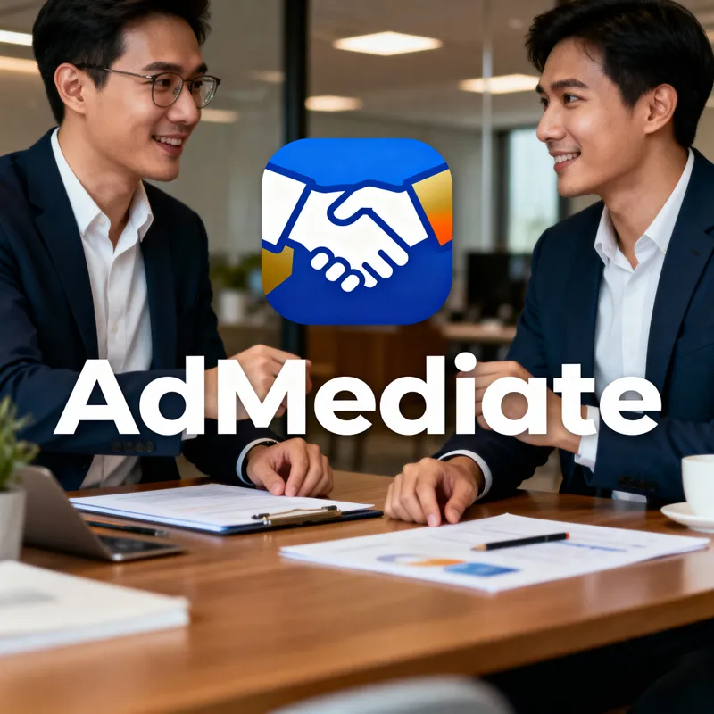 Modern Logo Design for Advertising Mediation Company