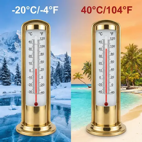 Temperature Measuring Thermometer - Celsius & Fahrenheit Display