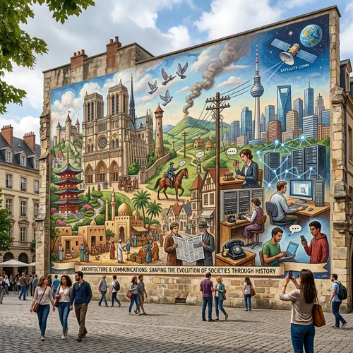 Philosophical Mural: Architecture & Communications Worldwide