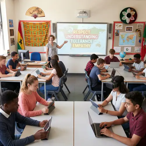 Diverse Intercultural Classroom Fostering Global Competencies