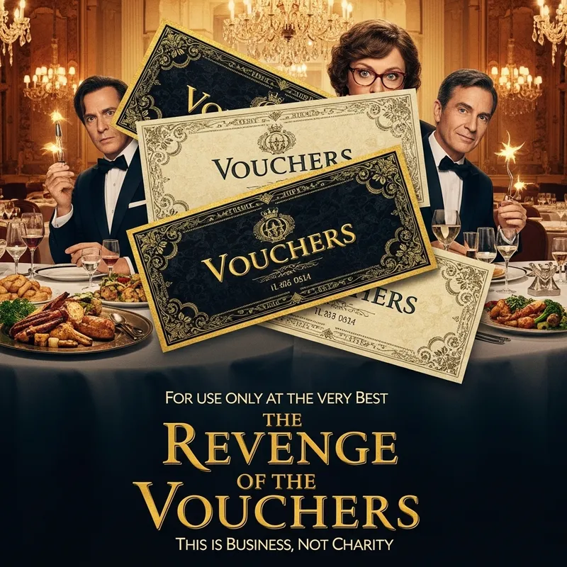 The Revenge of the Vouchers: An Elite Culinary Journey The Revenge of the Vouchers: An Elite Culinary Journey