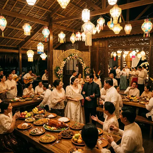 Feast at Capitan Tiyago's House: Maria Clara's Wedding Announcement