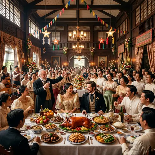Feast at Captain Tiyago's House: Maria Clara & Alfonso Linares Wedding Announcement
