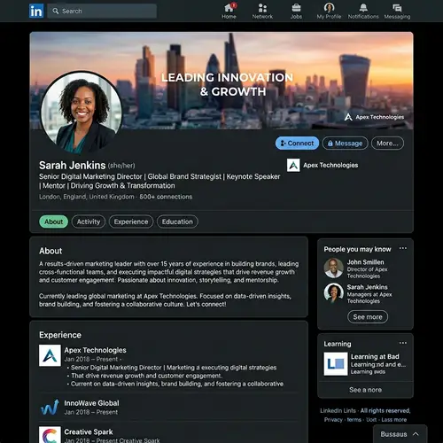 Professional LinkedIn Profile Tips