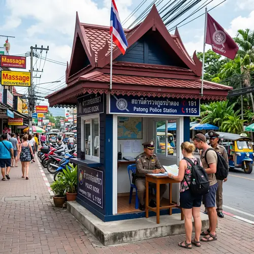 Police Kiosk in Thailand | Services and Information