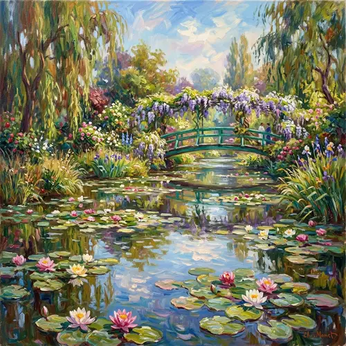 Create Impressionism Art Inspired by Monet