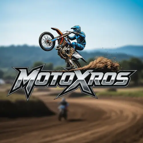 MotoXros Logo - Motorcycle Wheelie Design