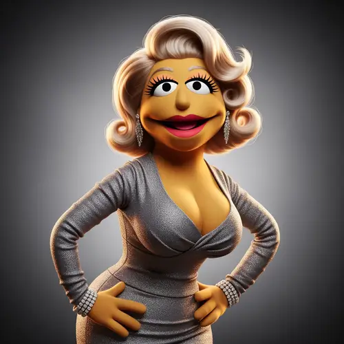 Sexy Muppet Version - Unique Character Design