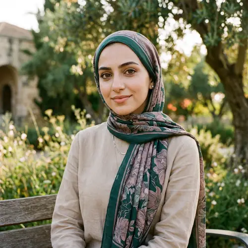 Beautiful Girl in Hijab - Stunning Photoshoot