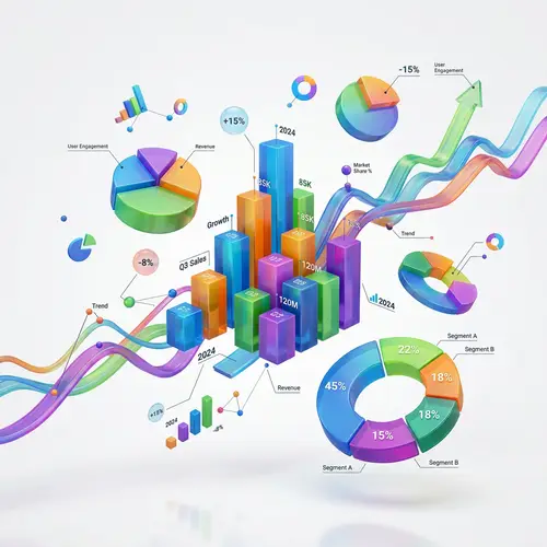 Colorful Graphs and Charts for Data Analysis | Website