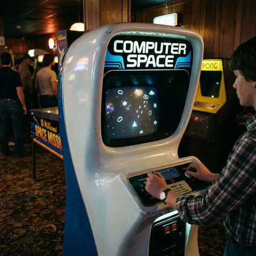Computer Space: The Retro 1971 Arcade Classic
